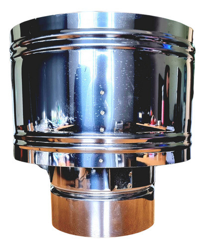 Sombrero Venturi Acero Inoxidable 6 Calefactores A Leña 0