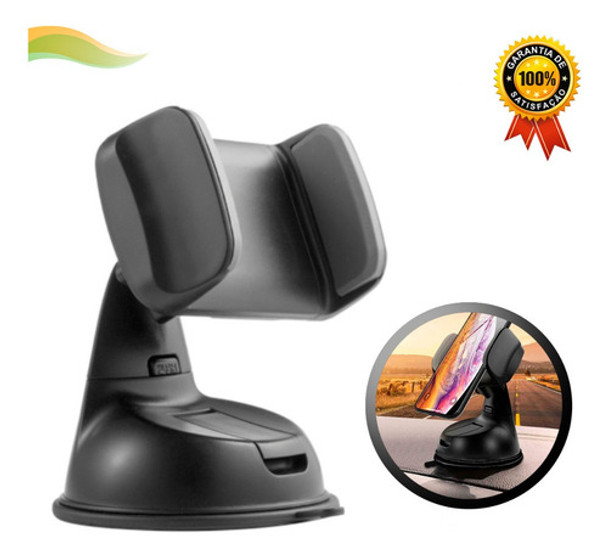 Suporte Celular Automotivo Gira 360 C/ Ventosa 0