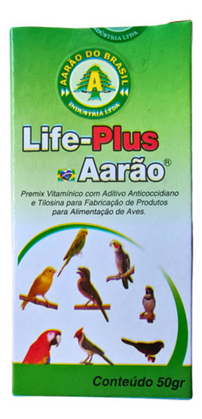 Life-plus - Aarão -  50 G - Evita Morte Do Plantel Aves 0