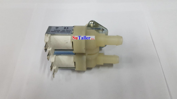 Bomba O Selenoide Entrada Lavadora Y Lavavajilla  Doble  90° 0