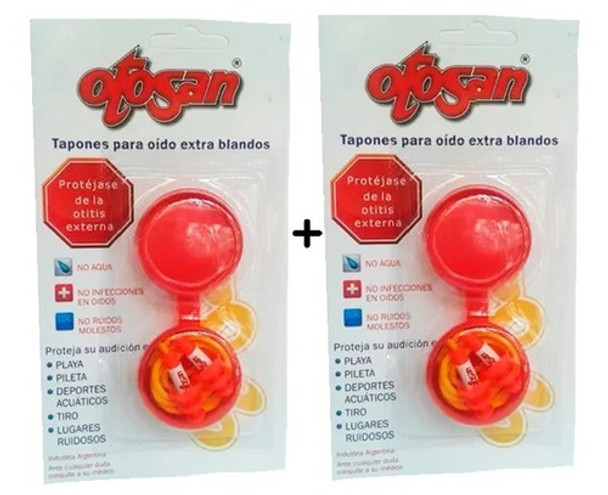 Otosan Adultos Tapones Oidos X 2 Pares 0