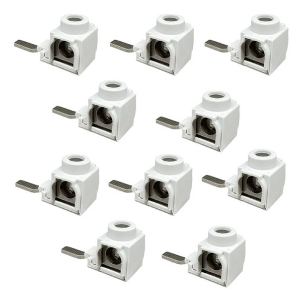 Conector Terminal Genérico Lateral P/ Cabo Até 25mm 18 - Pçs 0