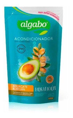 Pack X 6 Unid. Acondicionador  Aguacate D P 300 Ml Algabo S 0