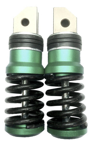 Posa Pie Tuning Verde Con Resorte 0
