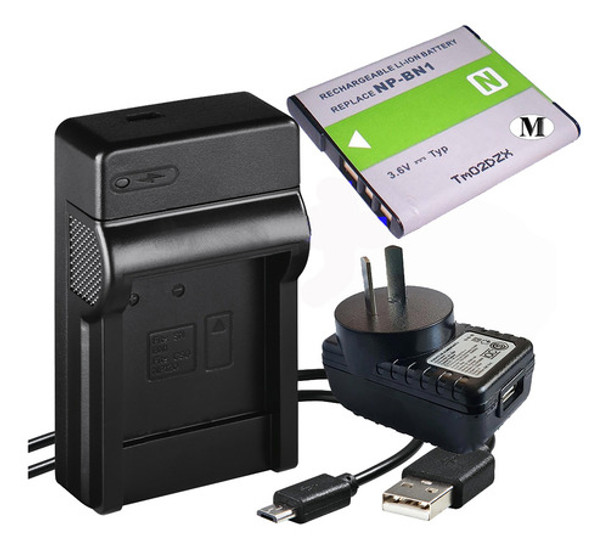 Cargador 220v + Bateria Para Sony Np-bx1 Hx300 Wx500 As20 0