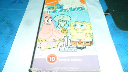 Vhs Bob Esponja- Travesuras Marinas 0