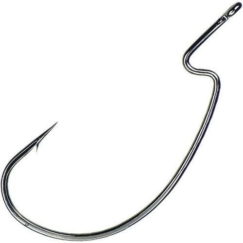 Anzuelo Offset Worm De Tsurikobo 4/0 X 5 Unidades Para Soft 0
