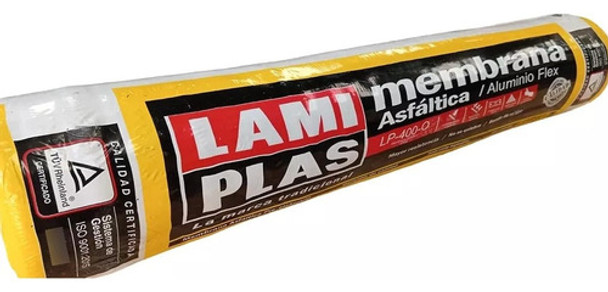 Membrana Asfaltica Aluminio Super 35 Kg. 0