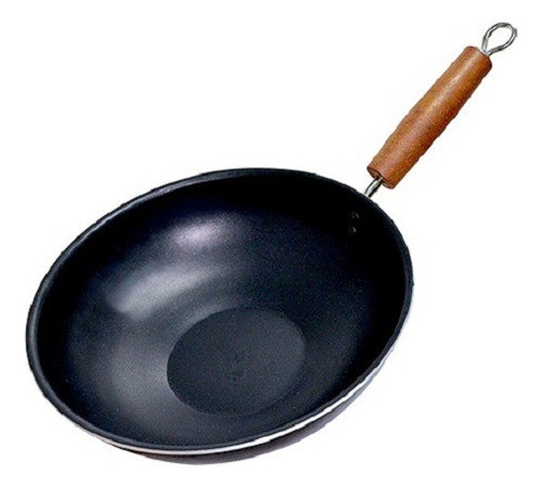 Wok 28 Cms Teflon C/ Mango De Madera Anabea 0