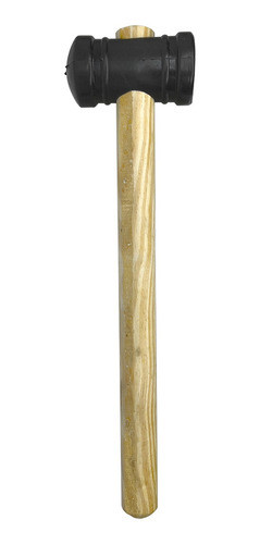 Martelo De Borracha Preta 40 Mm P/ Azulejista - Eda 8vh 0