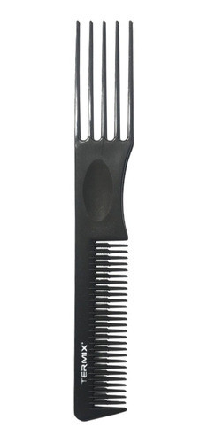 Peine Profesional Termix 876 Combinado Titanio Peluqueria 0