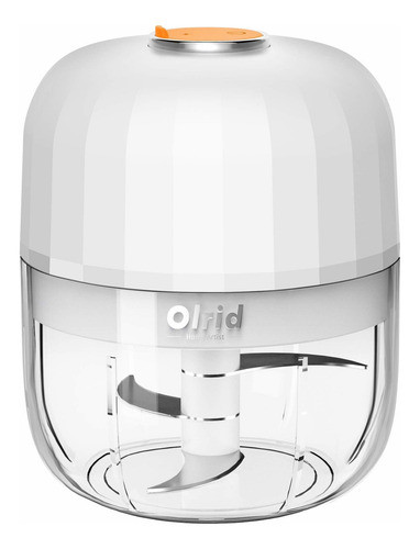 Olrid Mini Picadora Eléctrica De Ajo, Mini Procesador De A. 0
