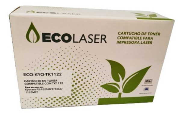 Toner Comp  Tk-1122 P/ Kyocera Fs-1060 / Fs-1025mfp 0
