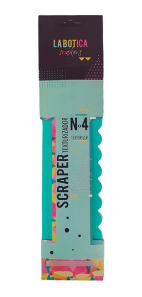 Scraper Plastico N°4 Texturizado 0