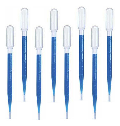 Pipeta Pasteur 3ml Plástica Caixa 500 Unidades 0