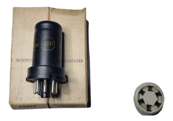 Válvula Electrónica 12sk7  Nos Westinghouse Usa Radio 0