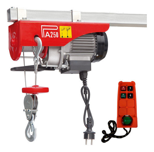 Aparejo Electrico Malacate 250kg 12m Control Inalámbrico Rex 0