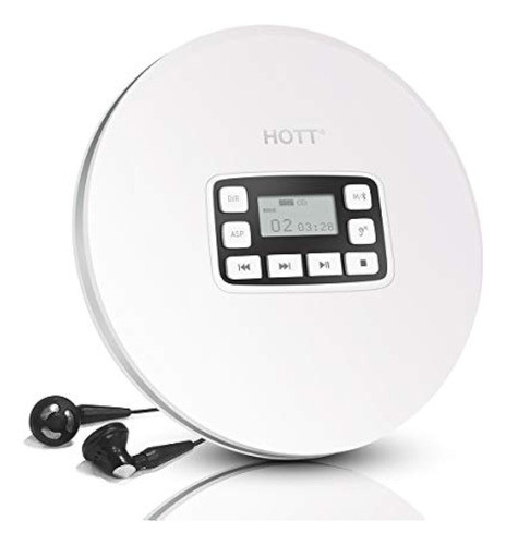 Hott Cd611t Reproductor De Cd Bluetooth V5.0 0