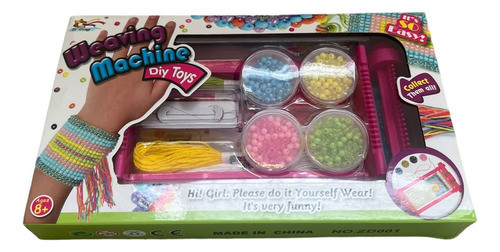 Kit Con Telar Para Armar Pulseras Macramé / M11 0