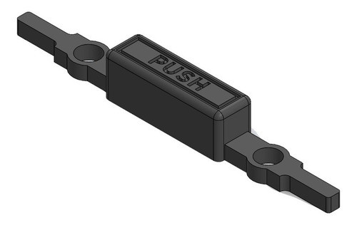 Push Boton Para Valijas Repuesto 3d Rab Push4-neg 0
