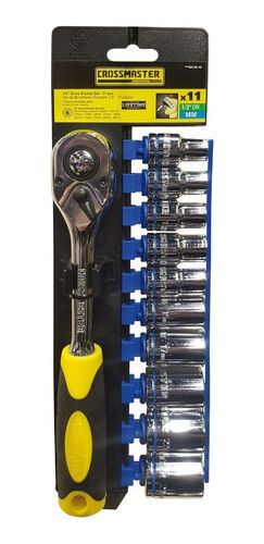 Set Boca Llave Hex 1/2 PuLG.- 11pzs- Sae Crossmaster 9946847 0
