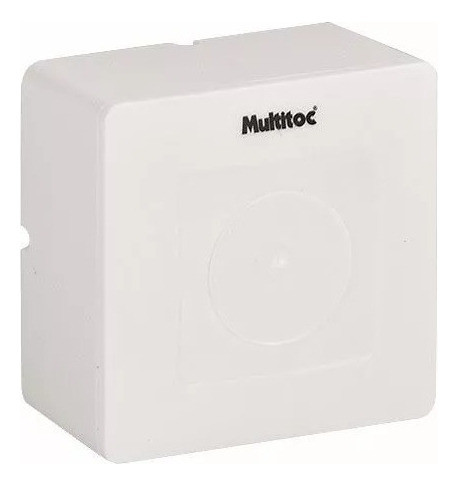 Kit 4 Caixa Sobrepor Cftv Balun Quadrada Branca Tampa Cega 0