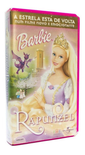 Fita Vhs Barbie Rapunzel 0