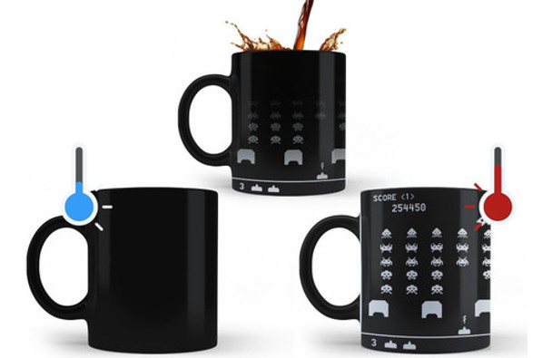 Space Invaders Arcade Taza Magica Tu Propio Estilo 0