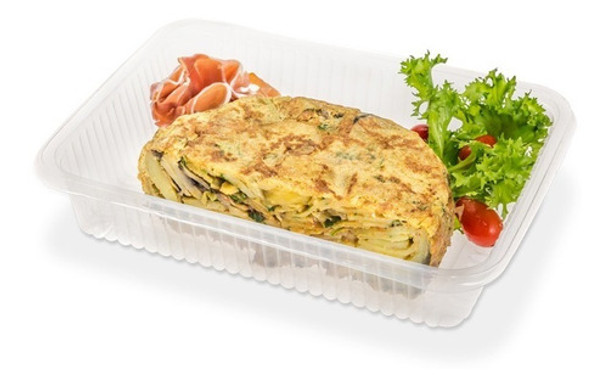 Bandeja Plastica Descartable  107 ( Freezer/micro) X100u 0