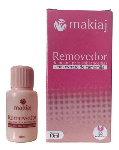 Gel Removedor Henna Designer Sobrancelha Makiaj Completo 0
