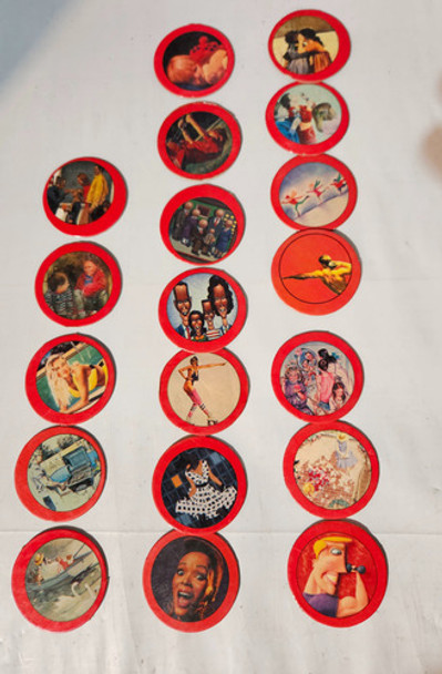 Tazos Verdadero Zipper, Lote De 104! 0