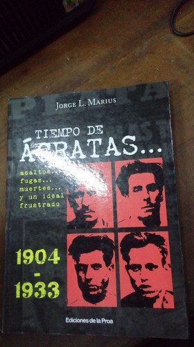 Libro  Tiempo De Ácratas 0
