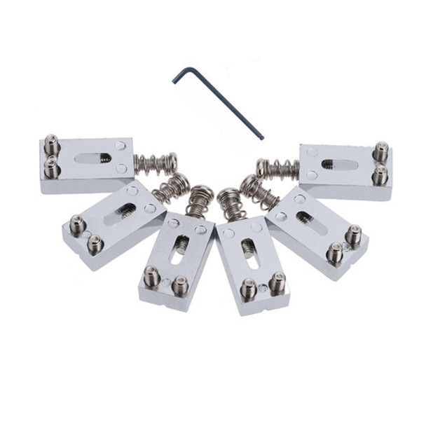 6 Carrinhos Saddles Ponte Strato Crome Kit - Frete Grátis!!! 0