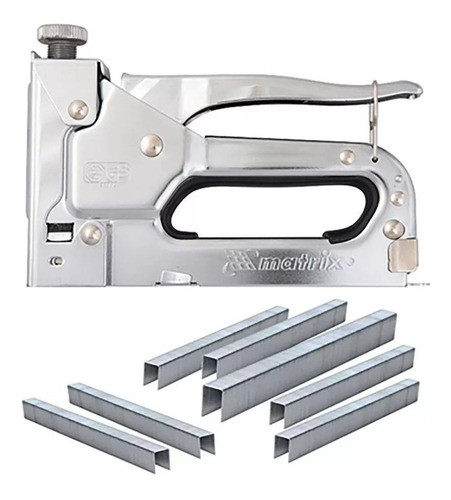 Grampeador Profissional Tapeceiro Alta Pressão 2000 Grampos 0