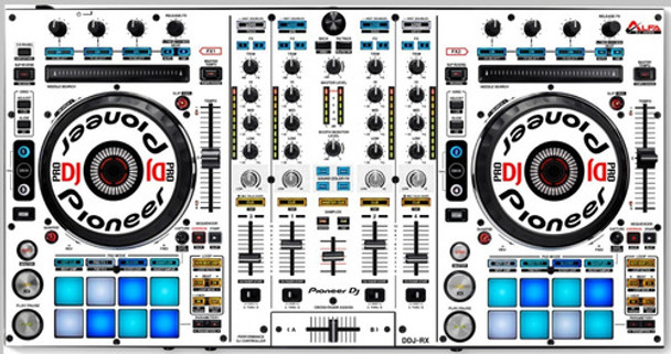 Kit Adesivos Skin Controladora Pioneer Ddj-rx Personalizado 0 Kit Adesivos Skin Controladora Pioneer Ddj-rx Personalizado 0