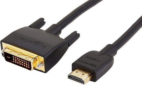Cable Adaptador Hdmi A Dvi, Amazon Basics Negro De 3 Metros 0