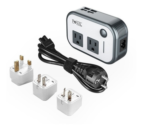 Foval Poder Bajar 220v A Convertidor De Voltaje De 110v C 0