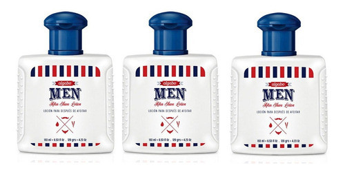 Algabo - Men After Shave Locion X 3 Unidades 0