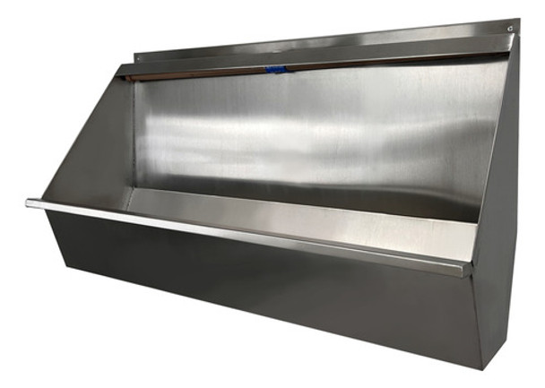 Mictório Coletivo Inox 120 Cm Fixaçao Em Parede 0