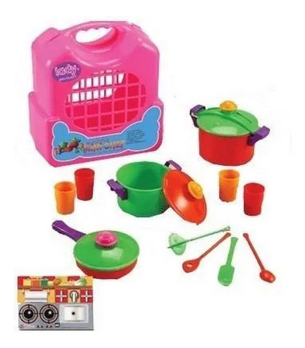 Maletin Mini Chef Juego Cocina Ploppy 493355 0