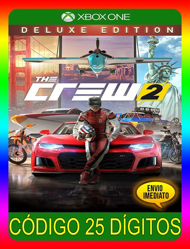 The Crew 2 Deluxe Xbox One - 25 Dígitos (envio Já) 0