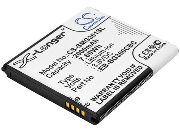 Bateria Compatible Samsung G360 Sm-j200 Sm-j200m Eb-bg360bbe 0