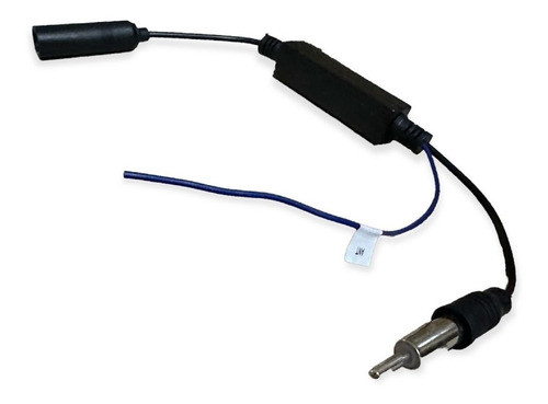 Antena Cable Para Stereo Con Booster Amplificador De Señal 0