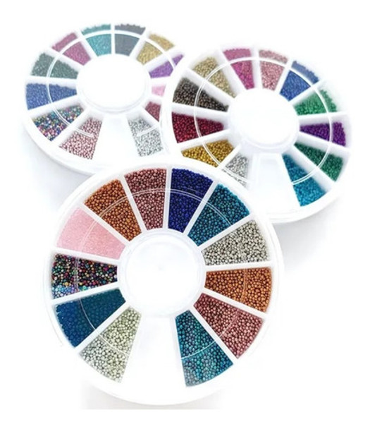 Docena De Decoradores De Uña Nail Art Promo 12 Unidades 0