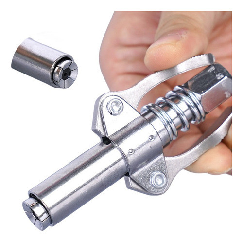 Novo Bico De Pistola De Graxa Manual Elétrica De Alça Dupla 0