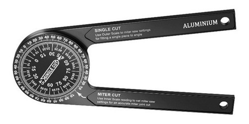 Goniómetro Medidor De Ángulos Aluminio Profesional Guiller 0