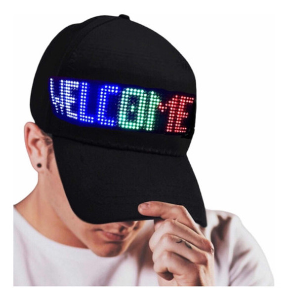 Gorra Inteligente De Led Programable Rgb - App Control 0