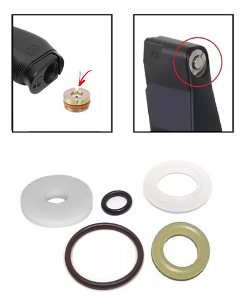 Kit De Vedação Completo Magazine Pistola Pt 24/7 Co2 Airsoft 0 Kit De Vedação Completo Magazine Pistola Pt 24/7 Co2 Airsoft 0