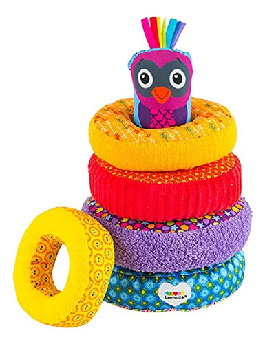Lamaze Rainbow Stacking Rings 0