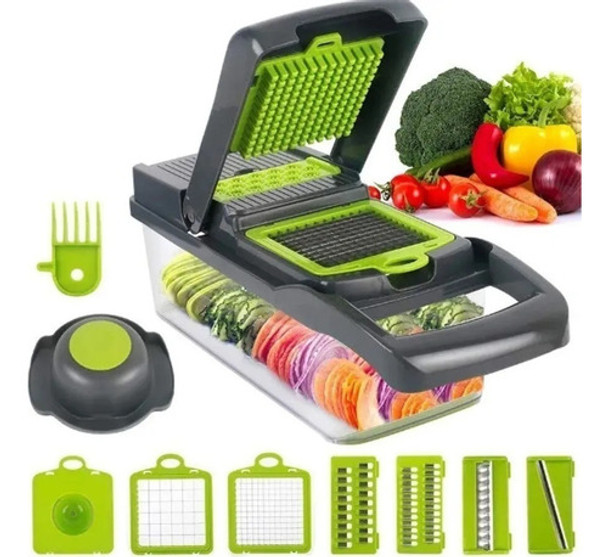Picador Rallador Cortador De Alimentos Verduras Frutas 0